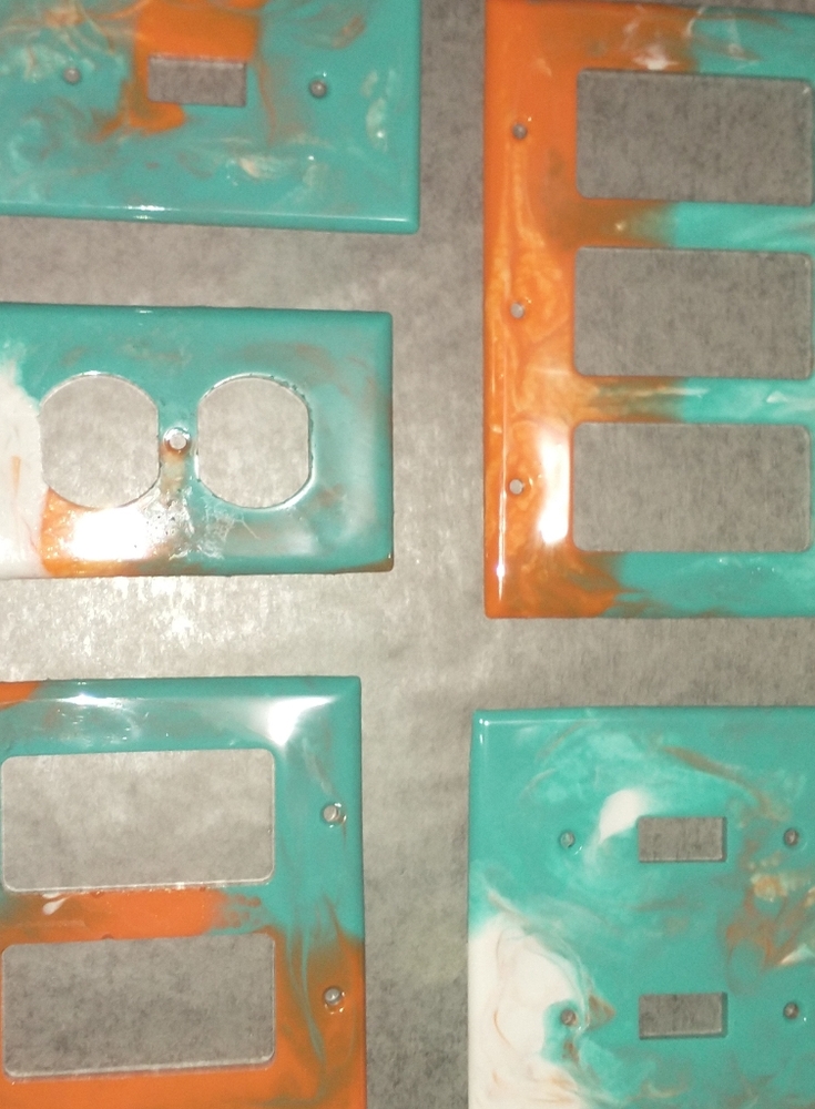 Customized switch and receptacle plates